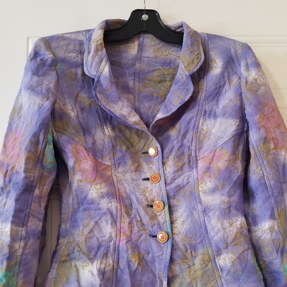 Emanuel Ungaro 2 piece Set Skirt and Blazer Size 10 - Picture 4 of 15